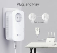 TP-LINK Passthrough Powerline Starter Kit TL-PA8010P, AV1300, Ver: 3.0 10 TP-LINK Passthrough Powerline Starter Kit TL-PA8010P, AV1300, Ver: 3.0 4