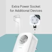 TP-LINK Passthrough Powerline Starter Kit TL-PA8010P, AV1300, Ver: 3.0 5
