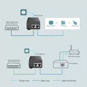 TP-LINK Gibagit PoE+ Injector TL-POE160S, 802.3af/at 11 TP-LINK Gibagit PoE+ Injector TL-POE160S, 802.3af/at 4