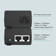 TP-LINK 2.5G PoE+ Injector TL-POE260S, IEEE 802.3af/at, Ver. 1.0 12 TP-LINK 2.5G PoE+ Injector TL-POE260S, IEEE 802.3af/at, Ver. 1.0 5