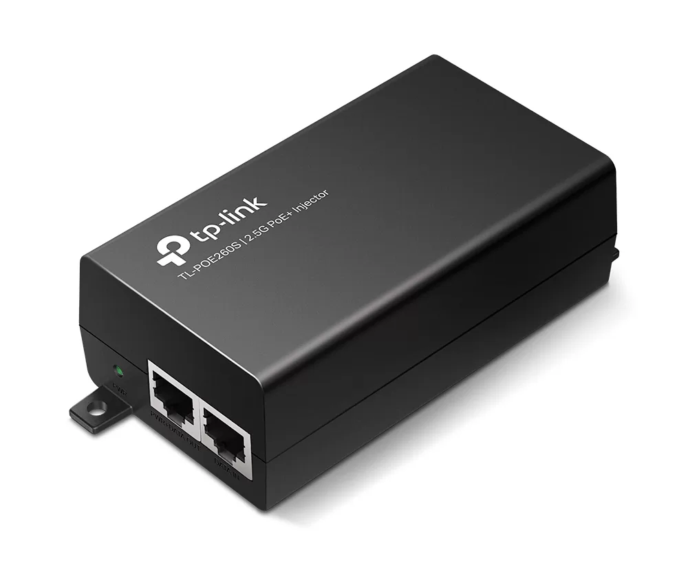 TP-LINK 2.5G PoE+ Injector TL-POE260S, IEEE 802.3af/at, Ver. 1.0 3 TP-LINK 2.5G PoE+ Injector TL-POE260S, IEEE 802.3af/at, Ver. 1.0
