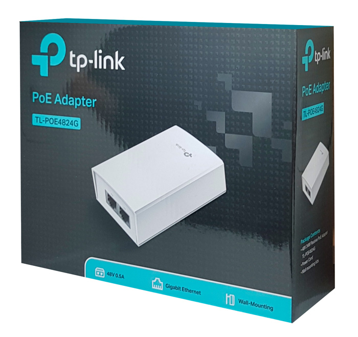 TP-LINK Gigabit PoE Adapter TL-POE4824G, 48V 24W, power cable, Ver. 1.0 7 TP-LINK Gigabit PoE Adapter TL-POE4824G, 48V 24W, power cable, Ver. 1.0 - Image 5