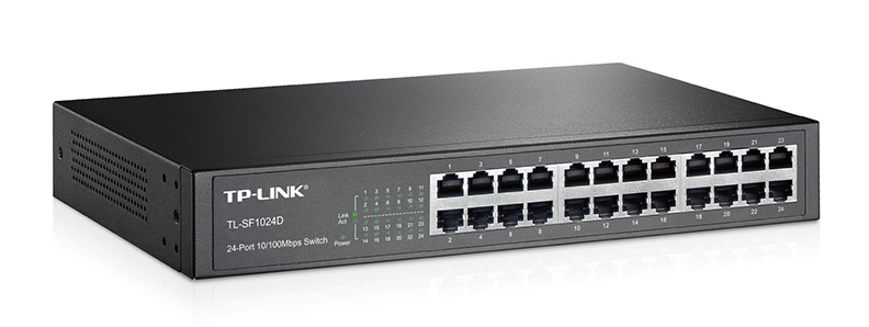 TP-LINK Desktop Switch TL-TL-SF1024D, 10/100Mbps, 24 Θύρες, Ver. 3.0 3 TP-LINK Desktop Switch TL-TL-SF1024D, 10/100Mbps, 24 Θύρες, Ver. 3.0