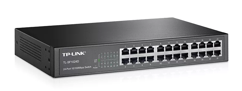 TP-LINK Desktop Switch TL-TL-SF1024D, 10/100Mbps, 24 Θύρες, Ver. 3.0 3 TP-LINK Desktop Switch TL-TL-SF1024D, 10/100Mbps, 24 Θύρες, Ver. 3.0