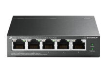 TP-LINK desktop switch TL-SG1005LP, 5-Port Gigabit, 4x PoE+, V4.0