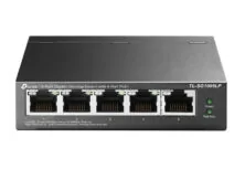 TP-LINK desktop switch TL-SG1005LP, 5-Port Gigabit, 4x PoE+, V4.0