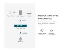 TP-LINK desktop switch TL-SG1005P-PD, 5x Gigabit θύρες, PoE+, UN/1.0 3