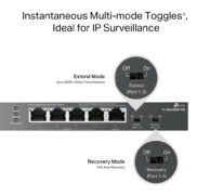 TP-LINK desktop switch TL-SG1005P-PD, 5x Gigabit θύρες, PoE+, UN/1.0 15 TP-LINK desktop switch TL-SG1005P-PD, 5x Gigabit θύρες, PoE+, UN/1.0 5