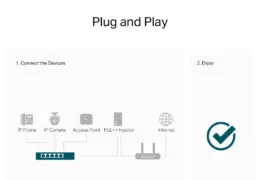 TP-LINK desktop switch TL-SG1005P-PD, 5x Gigabit θύρες, PoE+, UN/1.0 6
