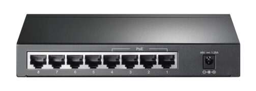 TP-LINK 8-Port Gigabit Desktop Switch TL-SG1008P, 4-Port PoE, Ver. 4.0 8 TP-LINK 8-Port Gigabit Desktop Switch TL-SG1008P, 4-Port PoE, Ver. 4.0 3