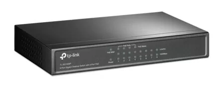 TP-LINK 8-Port Gigabit Desktop Switch TL-SG1008P, 4-Port PoE, Ver. 4.0 1 TP-LINK 8-Port Gigabit Desktop Switch TL-SG1008P, 4-Port PoE, Ver. 4.0