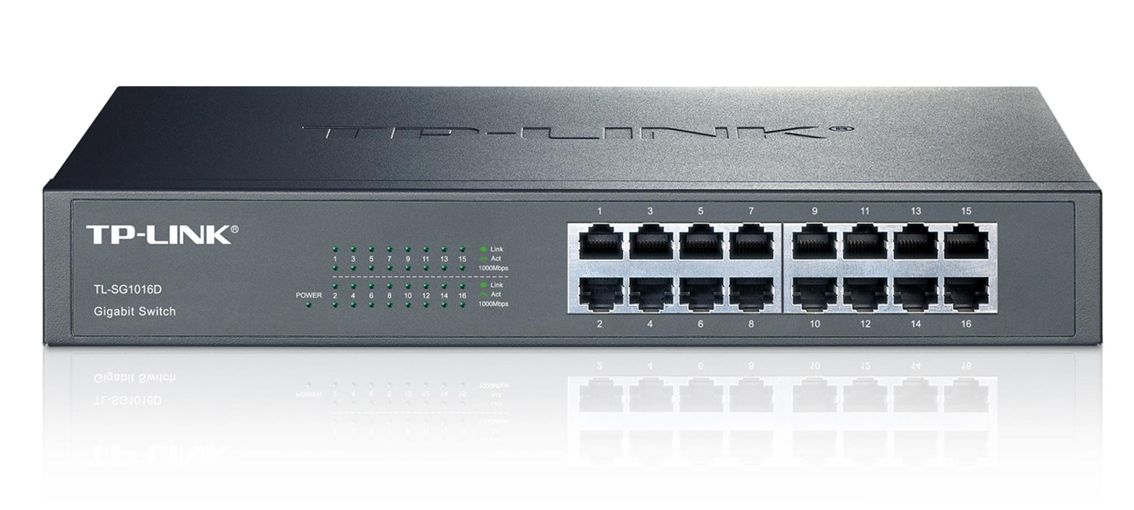TP-LINK Desktop/Rackmount Switch TL-SG10016D 16 Θυρών, Ver. 8.0 3 TP-LINK Desktop/Rackmount Switch TL-SG10016D 16 Θυρών, Ver. 8.0