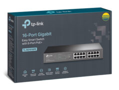 TP-LINK easy smart switch TL-SG1016PE, 16-Port Gigabit, PoE+, Ver. 3.0 7 TP-LINK easy smart switch TL-SG1016PE, 16-Port Gigabit, PoE+, Ver. 3.0 3