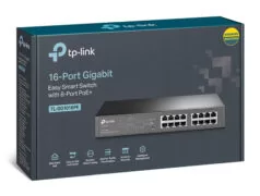TP-LINK easy smart switch TL-SG1016PE, 16-Port Gigabit, PoE+, Ver. 3.0 3