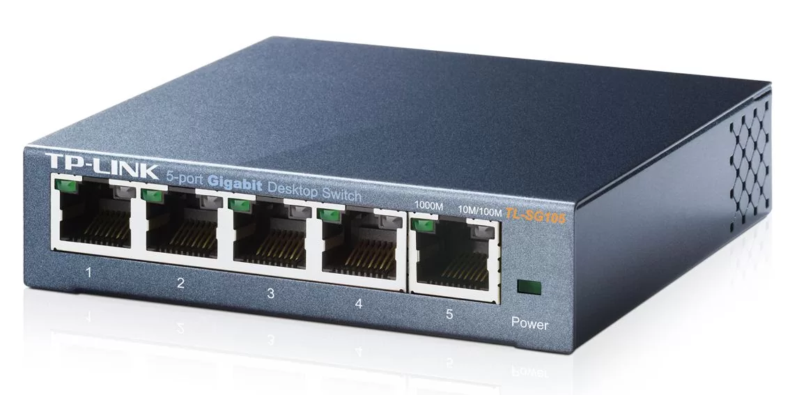 TP-LINK Gigabit Switch TL-SG105, 5 θύρες, Ver. 8.0 3 TP-LINK Gigabit Switch TL-SG105, 5 θύρες, Ver. 8.0