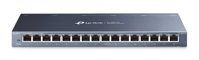 TP-LINK desktop switch TL-SG116, 16-Port, 10/100/1000Mbps, Ver. 1.0 3 TP-LINK desktop switch TL-SG116, 16-Port, 10/100/1000Mbps, Ver. 1.0