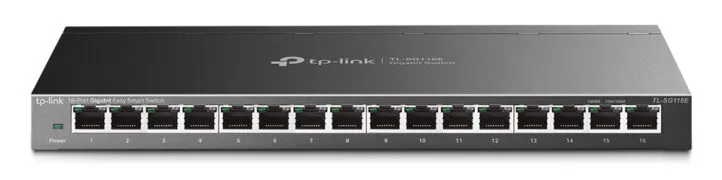 TP-LINK Easy Smart Switch TL-SG116E, 16-Port Gigabit, Ver. 1.2 2 TP-LINK Easy Smart Switch TL-SG116E, 16-Port Gigabit, Ver. 1.2 1