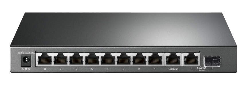 TP-LINK Desktop Switch TL-SG1210MP, 10-Port Gigabit, Ver 2.0 4 TP-LINK Desktop Switch TL-SG1210MP, 10-Port Gigabit, Ver 2.0 - Image 2