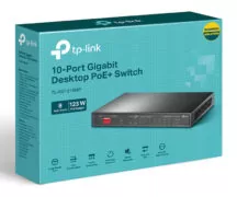 TP-LINK Desktop Switch TL-SG1210MP, 10-Port Gigabit, Ver 2.0 3