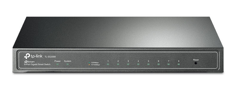 TP-LINK JetStream smart switch TL-SG2008, 8-Port Gigabit, Ver. 3.0 3 TP-LINK JetStream smart switch TL-SG2008, 8-Port Gigabit, Ver. 3.0
