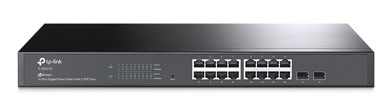 TP-LINK JetStream smart switch TL-SG2218, 16-Port Gigabit, Ver. 1.0 3 TP-LINK JetStream smart switch TL-SG2218, 16-Port Gigabit, Ver. 1.0