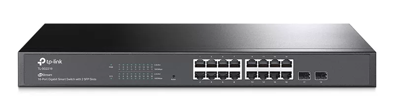 TP-LINK JetStream smart switch TL-SG2218, 16-Port Gigabit, Ver. 1.0 3 TP-LINK JetStream smart switch TL-SG2218, 16-Port Gigabit, Ver. 1.0