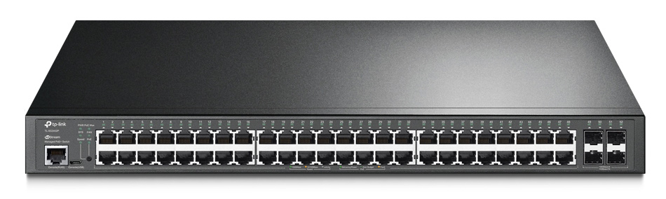 TP-LINK L2+ Managed Switch TL-SG3452P, 48x PoE+, 4x SFP, Ver. 3.2 5 TP-LINK L2+ Managed Switch TL-SG3452P, 48x PoE+, 4x SFP, Ver. 3.2 - Image 3