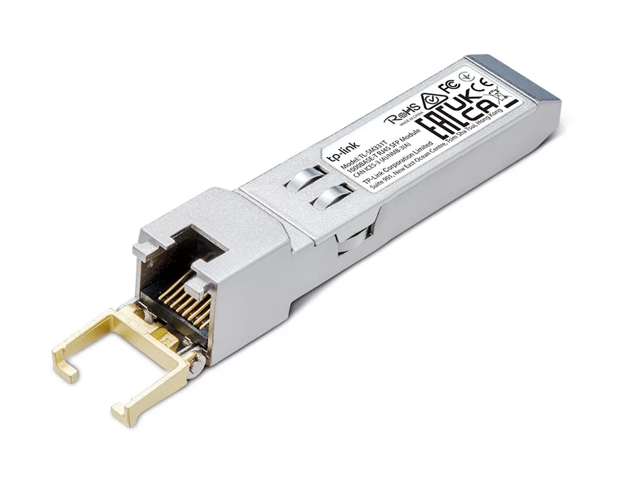 TP-LINK 1000BASE-T RJ45 SFP Module TL-SM331T, έως 100m, Ver. 1.0 7 TP-LINK 1000BASE-T RJ45 SFP Module TL-SM331T, έως 100m, Ver. 1.0 - Image 5