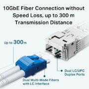 TP-LINK 10GBase-SR SFP+ LC Transceiver TL-SM5110-SR, έως 300m, Ver. 1.0 9 TP-LINK 10GBase-SR SFP+ LC Transceiver TL-SM5110-SR, έως 300m, Ver. 1.0 2