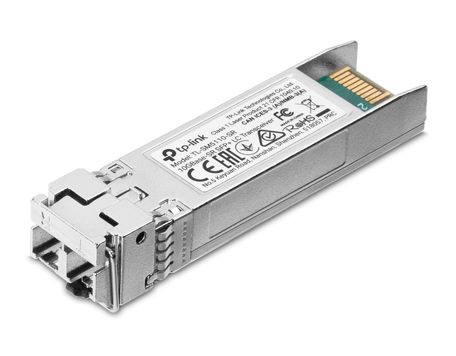 TP-LINK 10GBase-SR SFP+ LC Transceiver TL-SM5110-SR, έως 300m, Ver. 1.0 3 TP-LINK 10GBase-SR SFP+ LC Transceiver TL-SM5110-SR, έως 300m, Ver. 1.0