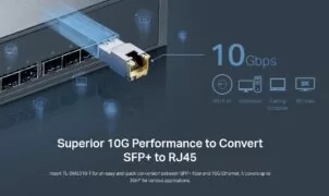 TP-LINK 10G BASE-T RJ45 SFP+ Module TL-SM5310-T, έως 30m, Ver. 1.0 4