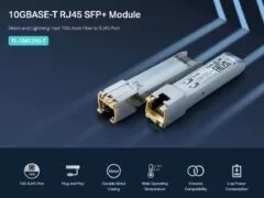 TP-LINK 10G BASE-T RJ45 SFP+ Module TL-SM5310-T, έως 30m, Ver. 1.0 2