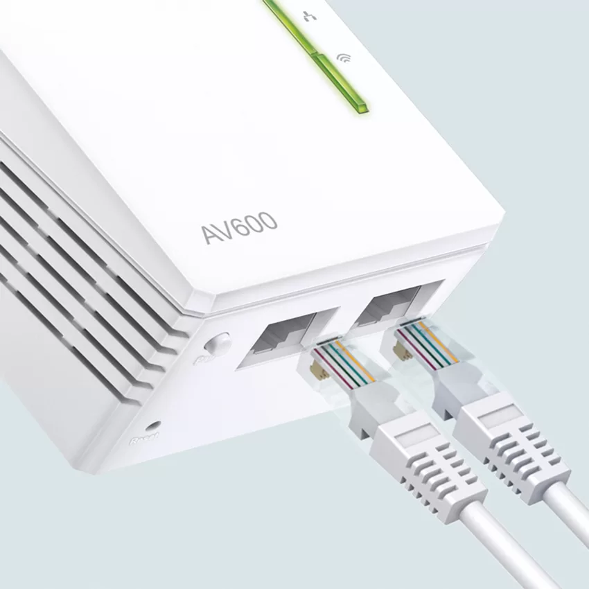 TP-LINK Wi-Fi Powerline Extender, AV600 300Mbps, Ver. 4.0 4 TP-LINK Wi-Fi Powerline Extender, AV600 300Mbps, Ver. 4.0 - Image 2