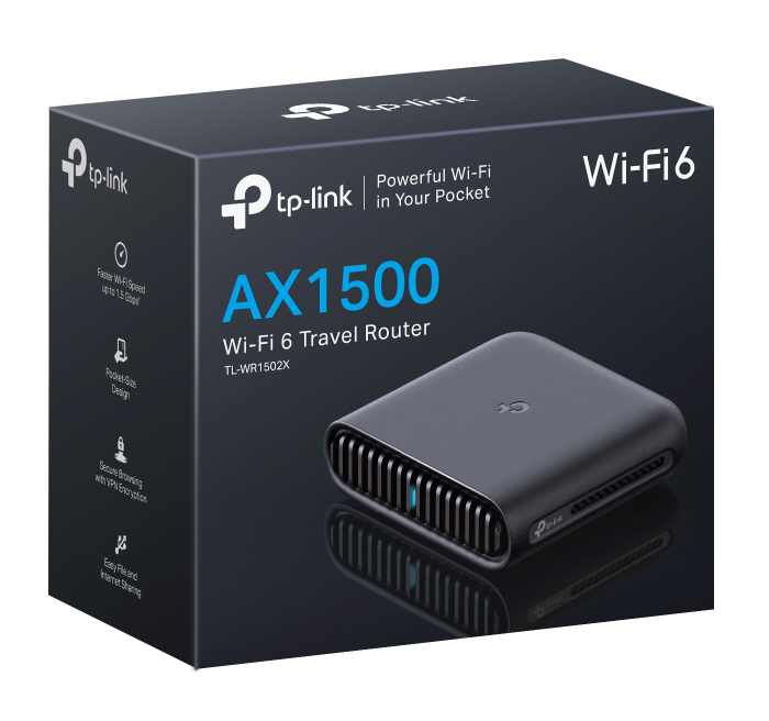 TP-LINK Travel Router TL-WR1502X, AX1500 Wi-Fi 6, Dual Band 10 TP-LINK Travel Router TL-WR1502X, AX1500 Wi-Fi 6, Dual Band - Image 8