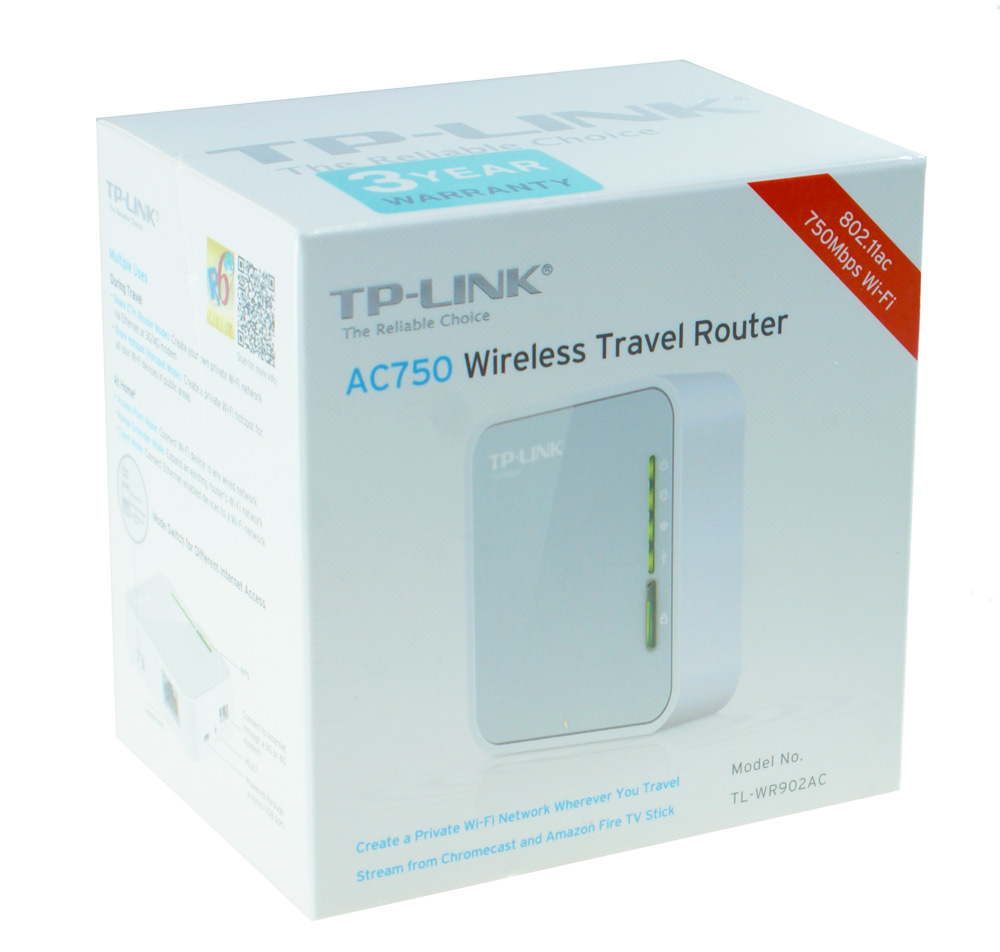 TP-LINK Wireless Travel Router TL-WR902AC, 750Mbps AC750, Ver. 1.0 7 TP-LINK Wireless Travel Router TL-WR902AC, 750Mbps AC750, Ver. 1.0 - Image 5