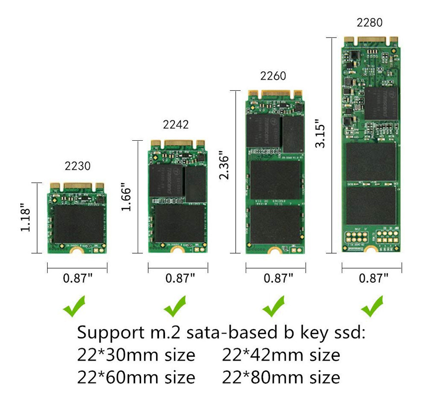 POWERTECH Converter USB 3.0 σε M.2 SSD TOOL-0020, 2230/2242/2260/2280 4 POWERTECH Converter USB 3.0 σε M.2 SSD TOOL-0020, 2230/2242/2260/2280 - Image 2