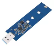 POWERTECH Converter USB 3.0 σε M.2 SSD TOOL-0020, 2230/2242/2260/2280 3