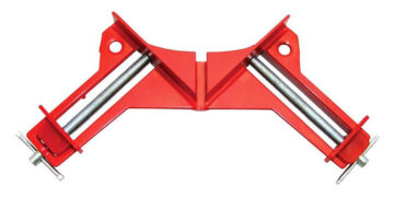 POWERTECH γωνιακός σφιγκτήρας 90° TOOL-0024, 100mm, κόκκινος 1