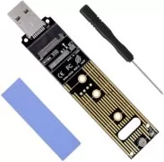POWERTECH Converter M.2 Key M NVMe σε USB 3.1 Gen 2 TOOL-0045 1