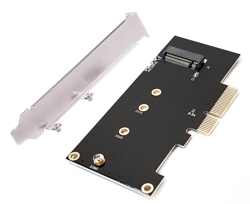 POWERTECH κάρτα επέκτασης PCIe x4 σε M.2 Key M NVMe TOOL-0050 3 POWERTECH κάρτα επέκτασης PCIe x4 σε M.2 Key M NVMe TOOL-0050