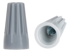 Σύνδεσμος καλωδίου twist-on P1 TOOL-0086, Φ8.6mmx15.2mm, γκρι, 25τμχ 1
