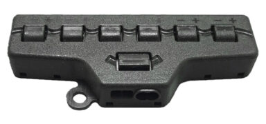 Splitter block TOOL-0095 για LED καλωδιοταινίες, 6-port, μαύρο 3