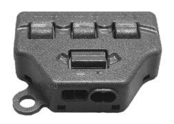 Splitter block TOOL-0096 για LED καλωδιοταινίες, 3-port, μαύρο 3