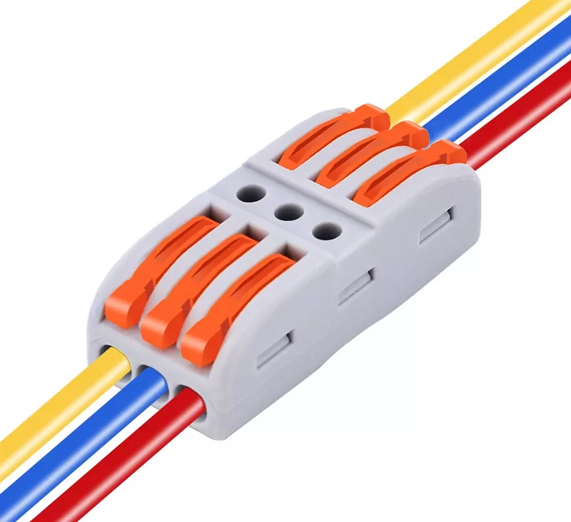 POWERTECH κλέμα σύνδεσης καλωδίων TOOL-0104, 3pin προς 3pin, 10τμχ 4 POWERTECH κλέμα σύνδεσης καλωδίων TOOL-0104, 3pin προς 3pin, 10τμχ - Image 2