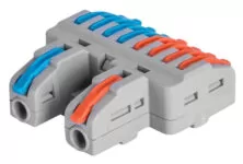 POWERTECH κλέμα σύνδεσης καλωδίων TOOL-0109, 8pin προς 2pin, 5τμχ