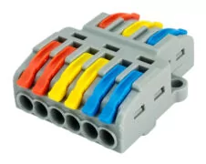POWERTECH κλέμα σύνδεσης καλωδίων TOOL-0110, 6pin προς 3pin 5 POWERTECH κλέμα σύνδεσης καλωδίων TOOL-0110, 6pin προς 3pin 2
