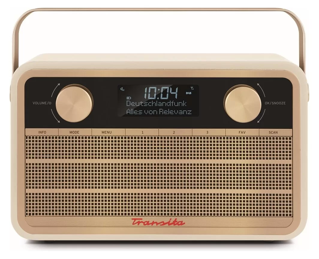 TechniSat Transita 120 – Φορητό Ψηφιακό Ραδιόφωνο DAB+/FM Retro με Μπαταρία 30 Ωρών (Μπεζ) 3 TechniSat Transita 120 – Φορητό Ψηφιακό Ραδιόφωνο DAB+/FM Retro με Μπαταρία 30 Ωρών (Μπεζ)
