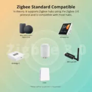 SONOFF smart θερμοστατική βαλβίδα για καλοριφέρ TRVZB, ZigBee, M30x1.5, 48x76mm, 6-28°C 9