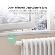 SONOFF smart θερμοστατική βαλβίδα για καλοριφέρ TRVZB, ZigBee, M30x1.5, 48x76mm, 6-28°C 12