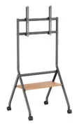 BRATECK βάση τηλεόρασης δαπέδου TTF13E-46FW, 37-86", έως 80kg, με ράφι & ροδάκια 1